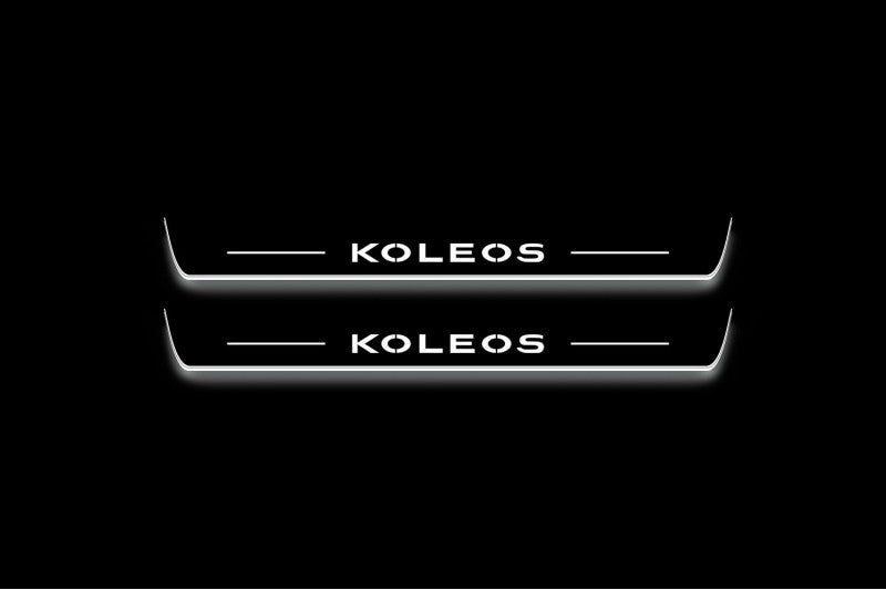 Renault Koleos II 2016+ Car Light Sill With Logo Koleos