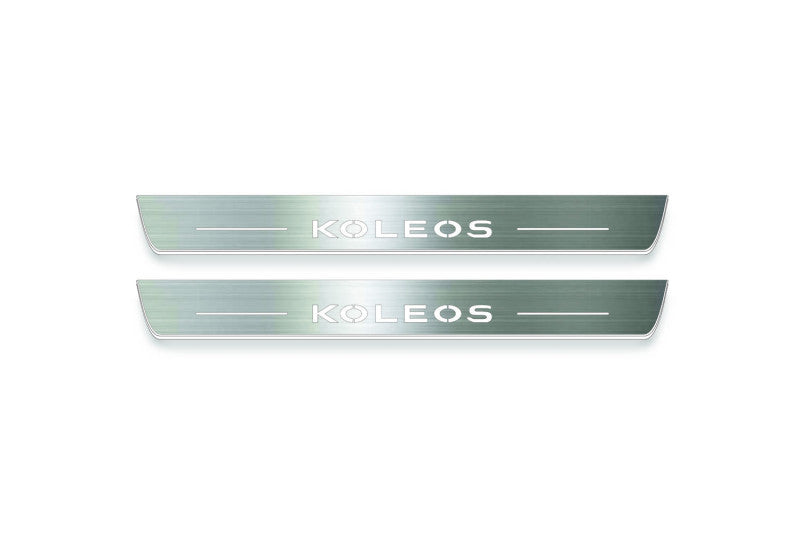 Renault Koleos II 2016+ Car Light Sill With Logo Koleos