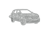 Car Keychain for Renault Koleos II 2016+ (type 3D) Keychains opdesign