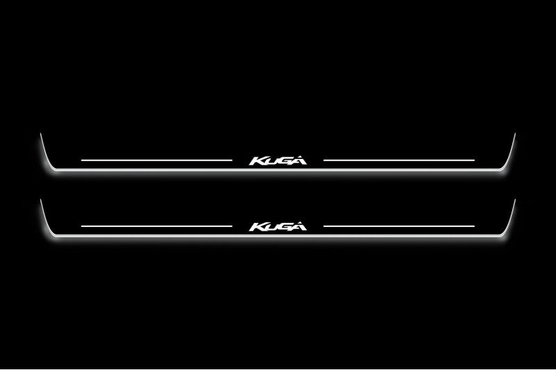 Ford Kuga I 2008-2013 LED Door Sill With Logo Kuga