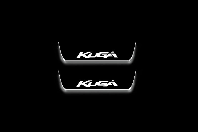 Ford Kuga I 2008-2013 LED Door Sill With Logo Kuga