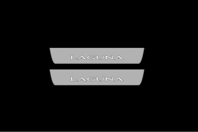 Renault Laguna III 2007-2015 LED Door Sills PRO With Logo Laguna Renault Led Door Sills opdesign