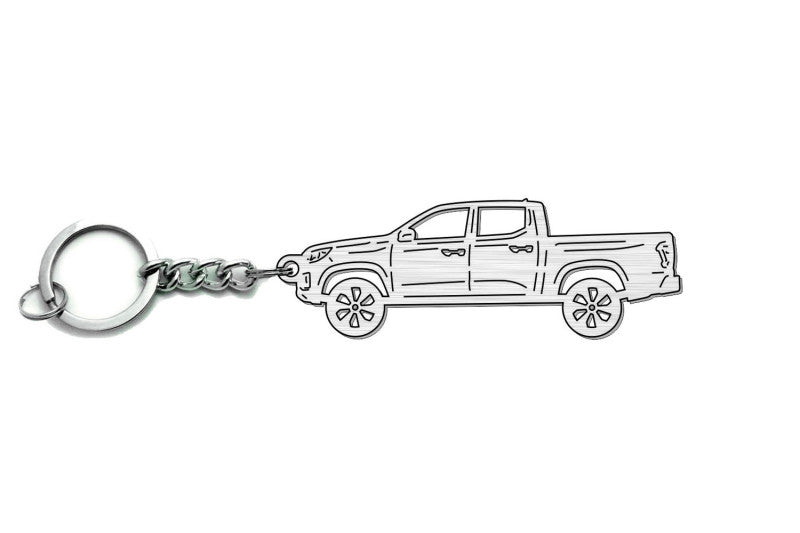 Car Keychain for Fiat Titano 2025+ (type STEEL)