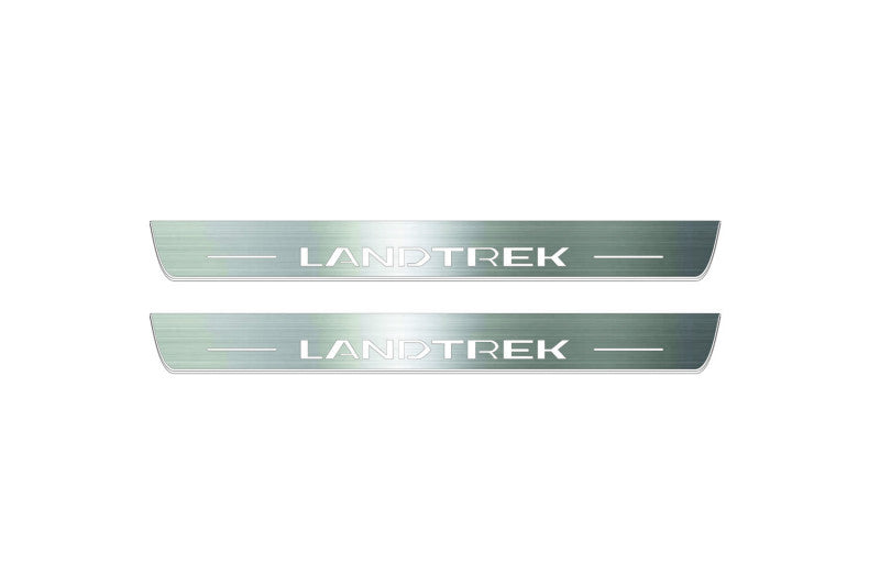 Peugeot Landtrek 2024+ Car Door Sill With Logo Landtrek Peugeot Led Door Sills opdesign