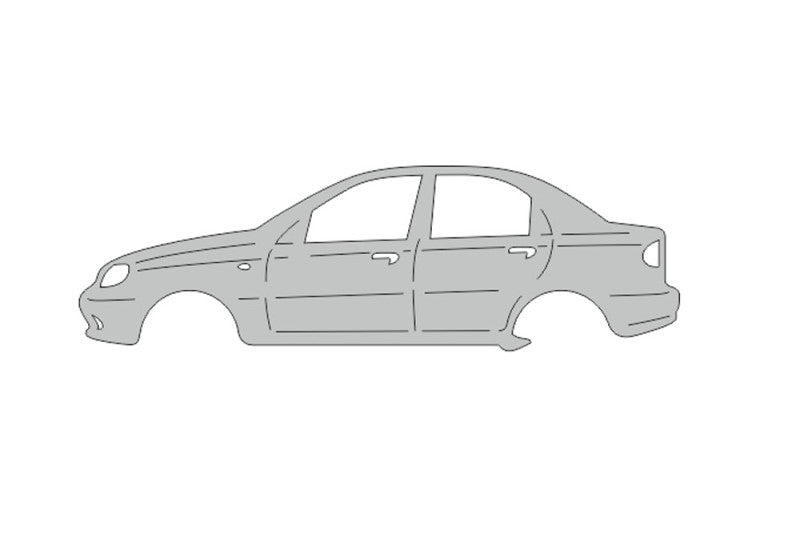 Keychain Bottle Opener for Daewoo Lanos 1997-2017 Keychains opdesign