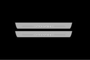 Toyota Prado 250 2023+ Auto Door Sill Plates With Logo Prado Toyota Led Door Sills opdesign