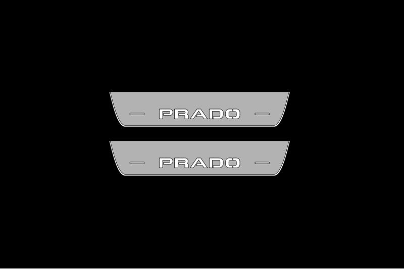 Toyota Prado 250 2023+ Auto Door Sill Plates With Logo Prado