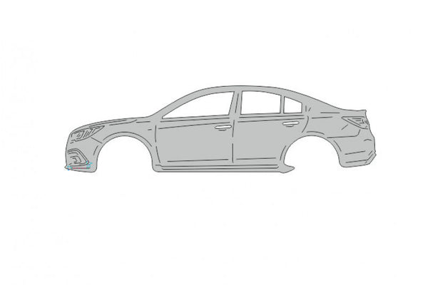 Soleiras das portas com LED Acura MDX II com logotipo Acura