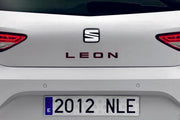 Seat tailgate trunk rear 3D emblem with Seat logo for Seat Leon III 2013-2020 (type MIXT)