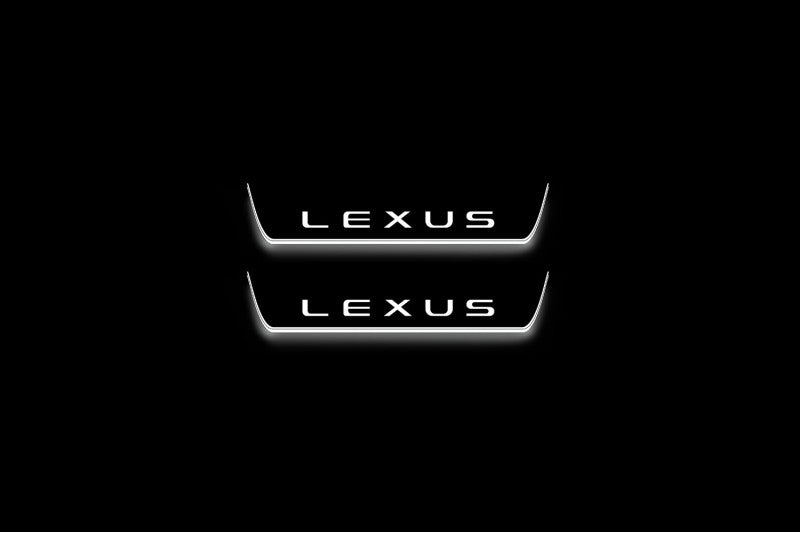 Lexus GX III 2024+ LED Door Sills PRO With Logo Lexus