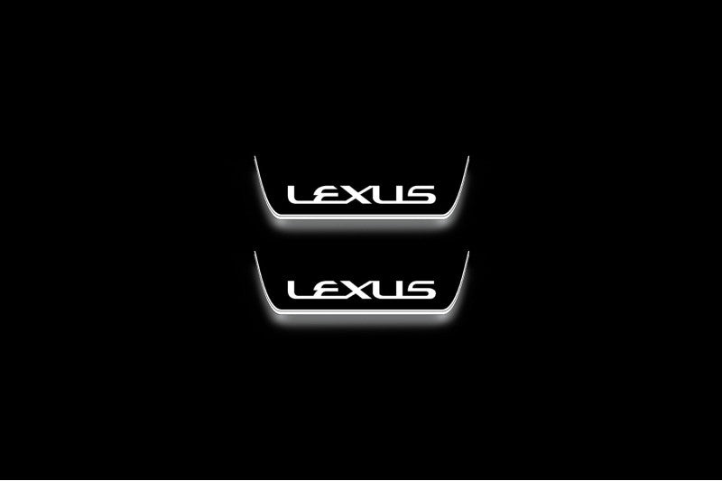 Lexus GS III 2005-2012 Door Sill Lights With Logo Lexus