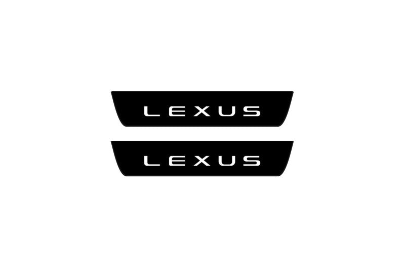 Lexus GX III 2024+ Led Door Sill Pro With Logo Lexus (Premium Painting)