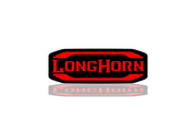 Dodge RAM tailgate trunk rear emblem with Long Horn logo Dodge emblems decoinfabric BLACK RED