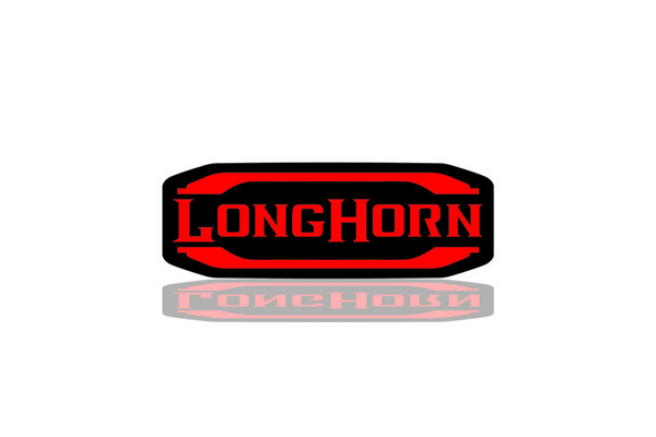 Dodge RAM tailgate trunk rear emblem with Long Horn logo