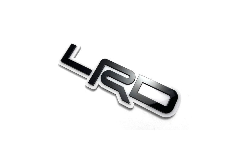 Lexus tailgate trunk rear emblem with LRD logo (type 2)