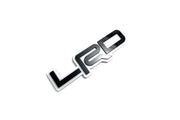 Lexus tailgate trunk rear emblem with LRD logo (type 2) Lexus emblems decoinfabric