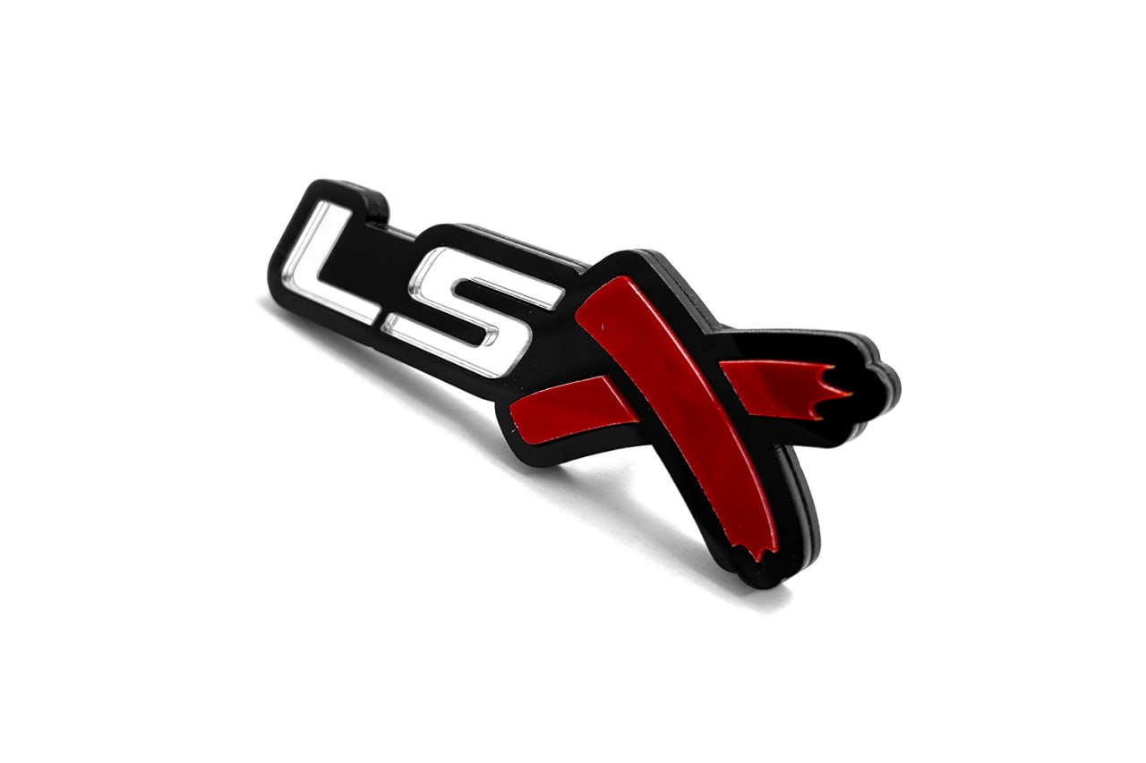 Chevrolet Radiator grille emblem with LSX logo