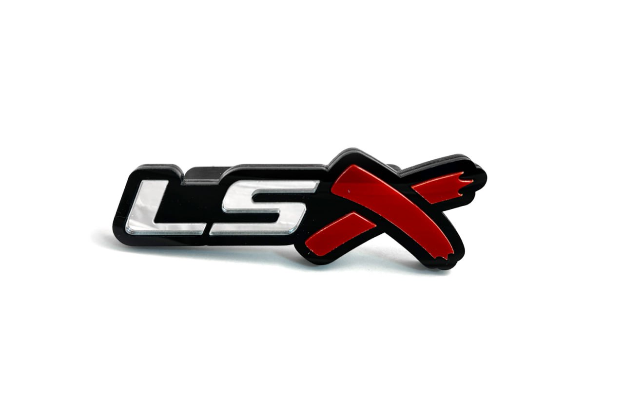 Chevrolet Radiator grille emblem with LSX logo