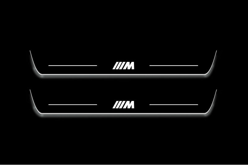 BMW 5 G30 2017-2023 Led Door Sill Pro with M logo