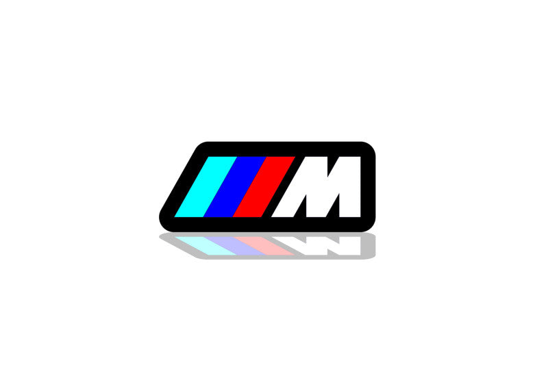BMW Illuminated LED Radiator Grille Emblems and Badges with ///M (type 1) logo BMW Led Emblems decoinfabric