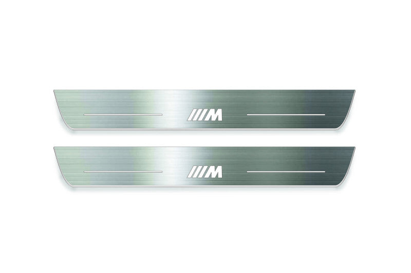 BMW 5 G30 2017-2023 Led Door Sill Pro with M logo