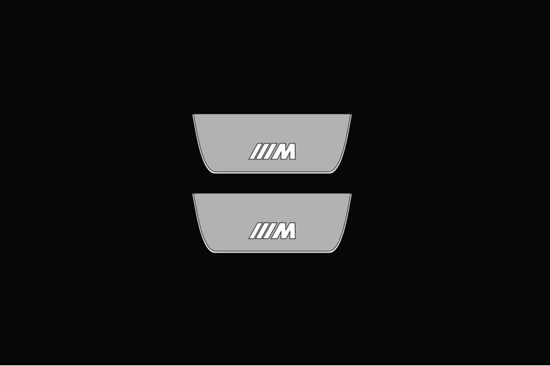 BMW 3 G20 2019+ Led Door Sill Pro with M Performance logo BMW Led Door Sills opdesign