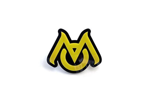 JEEP Radiator grille emblem with Mopar logo (type 3)