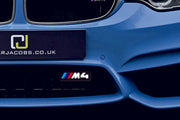 BMW Illuminated LED Radiator Grille Emblems and Badges with ///M4 (type 1) logo BMW Led Emblems decoinfabric