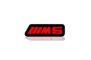 BMW Illuminated LED Radiator Grille Emblems and Badges with ///M5 (type 2) logo BMW Led Emblems decoinfabric