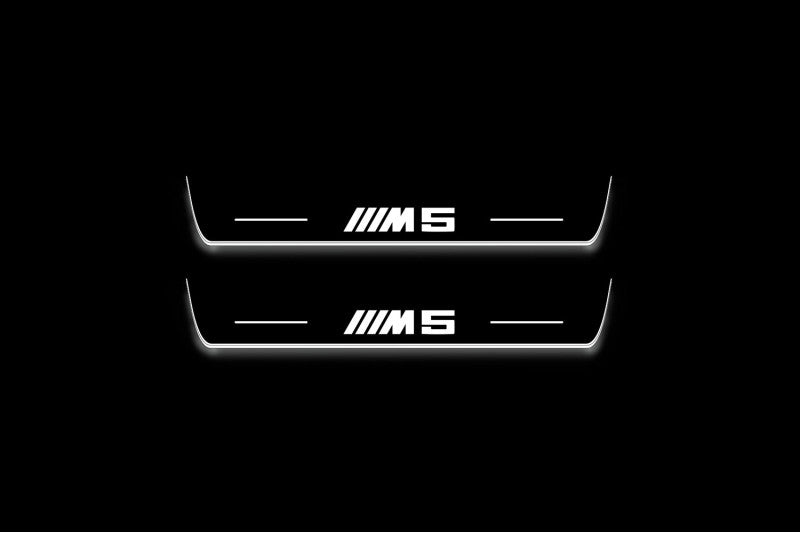BMW 5 E39 1995-2004 LED Door Sills PRO With M5 Logo