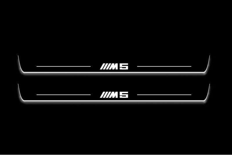 BMW 5 E34 1987-1996 LED Door Sills PRO With M5 Logo