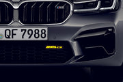BMW Illuminated LED Radiator Grille Emblems and Badges with ///M5 cs (type 2) logo BMW Led Emblems decoinfabric