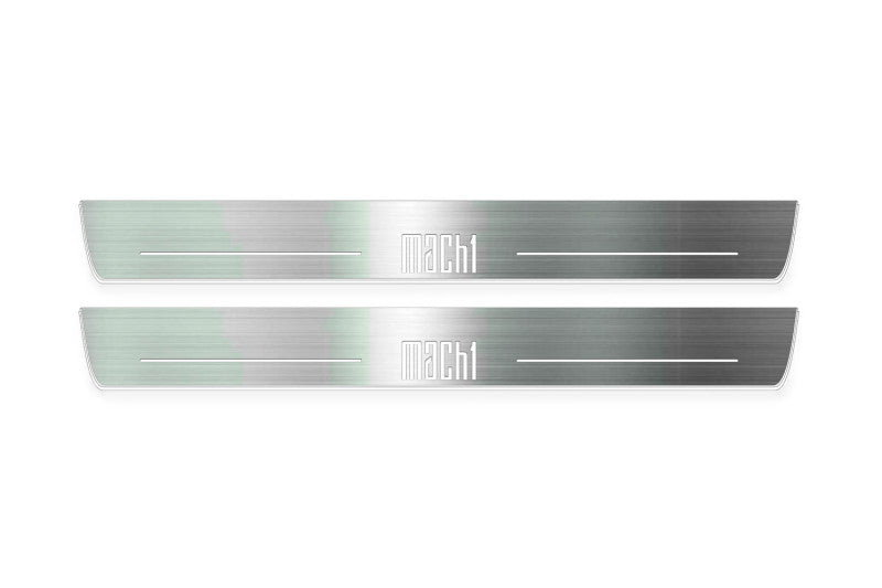 Ford Mustang VI 2015-2023 Car Door Sill With Logo MACH 1