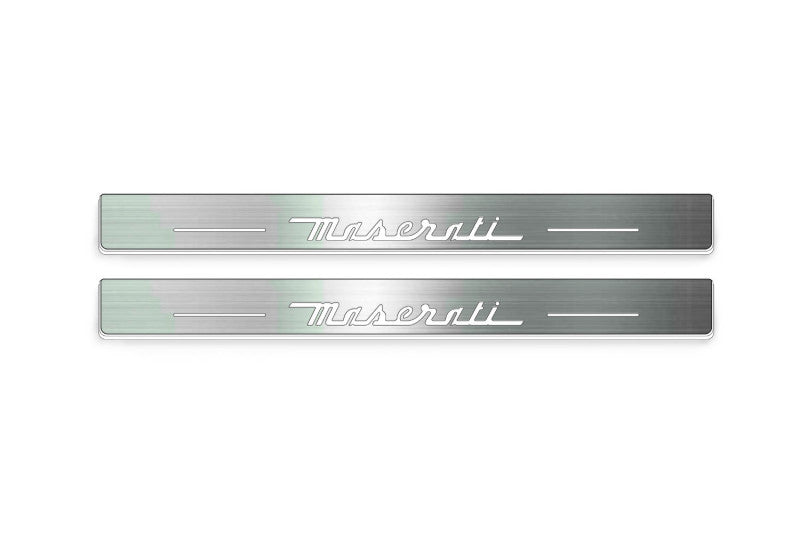 BMW 5 E60 Soglie delle porte a led con logo M Perfomance