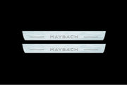 Mercedes GLS II 2019+ Auto Door Sill Plates With Logo Maybach