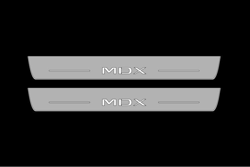 Acura MDX IV 2021+ LED Door Sills With Logo MDX