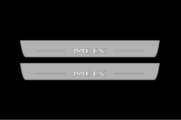 Acura MDX IV 2021+ LED Door Sills With Logo MDX