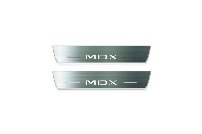 Acura MDX III 2013-2021 LED Door Sills PRO With Logo MDX