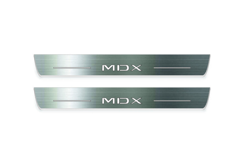 
Acura MDX IV 2021+ LED Door Sills With Logo MDX
