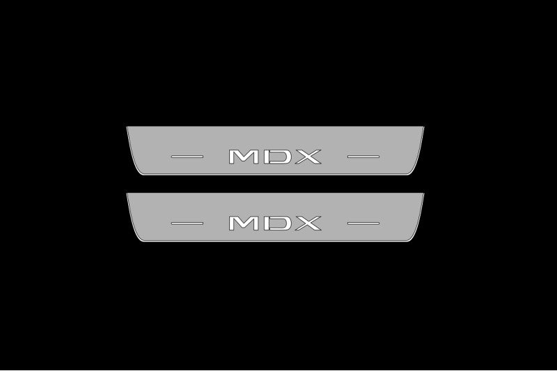 Acura MDX IV 2021+ LED Door Sills With Logo MDX