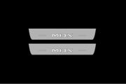 Acura MDX IV 2021+ LED Door Sills With Logo MDX Acura Led Door Sills opdesign
