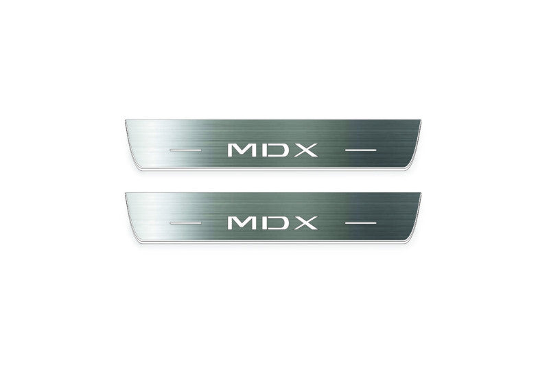 
Acura MDX IV 2021+ LED Door Sills With Logo MDX
