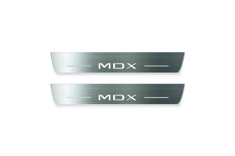 Acura MDX III 2013-2021 LED Door Sills PRO With Logo MDX