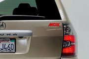 Acura MDX I 2001-2006 tailgate trunk rear 3D emblem with MDX logo (type MIXT) Acura emblems decoinfabric