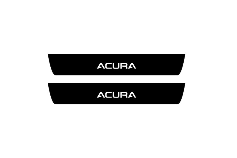 Acura MDX III 2013-2021 Led Door Sill Pro With Logo Acura (Premium Painting)