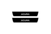 Acura MDX III 2013-2021 Led Door Sill Pro With Logo Acura (Premium Painting) Acura Led Door Sills PRO opdesign