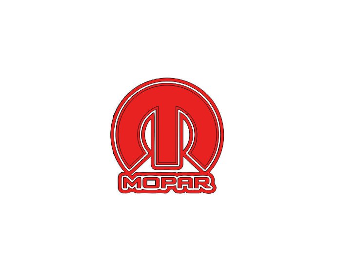 Jeep Emblem & Badges set with Mopar logo (Type 9)