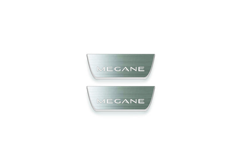 Renault Megane IV 2015+ Auto Door Sill Plates With Logo Megane