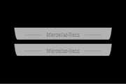 Mercedes EQE SUV 2022+ LED Door Sills PRO With Logo Mercedes-Benz Mercedes Led Door Sills opdesign