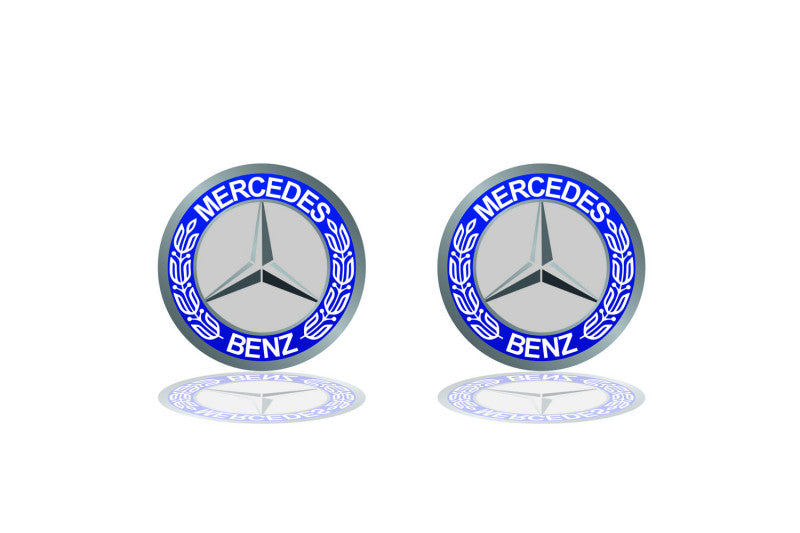 Colored Floor Mat Emblems for Mercedes – Add a Touch of Personality Car Mats Badges Decoin
